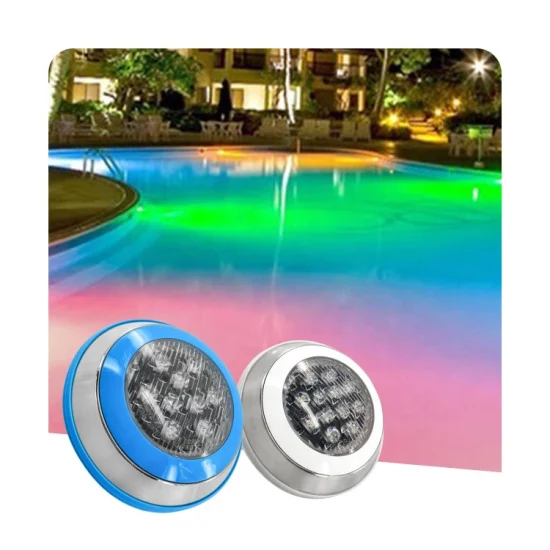 IP68 25W RGB schwimmende Poolbeleuchtung, ferngesteuerte, oberflächenmontierte LED-Unterwasser-Poolbeleuchtung